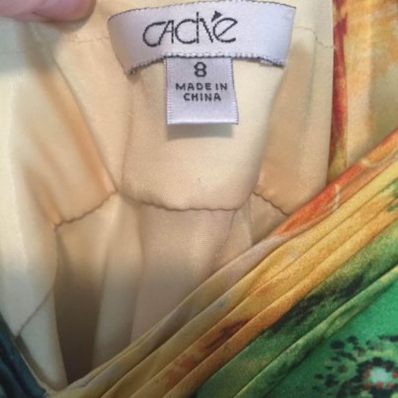 Colorful Formal Cache Dress - SIZE 8 - Picture 8 of 8